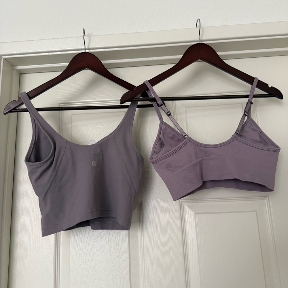 Lululemon Bundle Ebb to Street Sports Bra and Align Tank - Picture 3 of 15